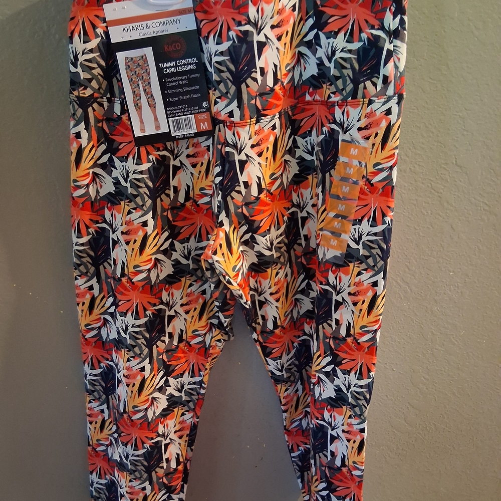 Womens Khakis & Co. Leggings Sz. Med.